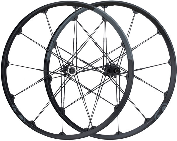 Juego de ruedas Iodine 2 Disc 6 agujeros 27,5" - grey-black/27,5" set (RD 15x100 + RT 12x142) Shimano