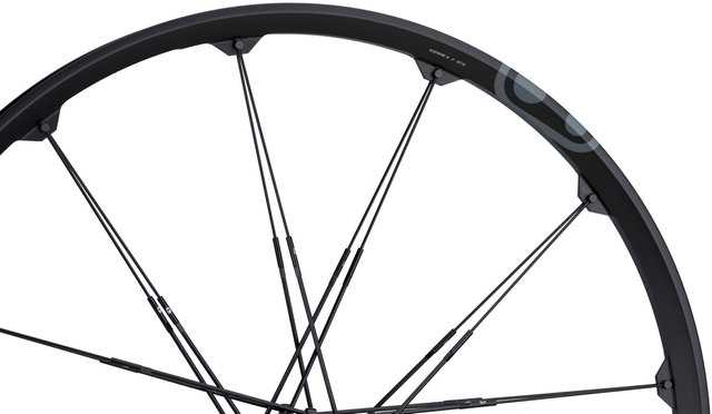 crankbrothers Iodine 2 Disc 6-bolt 27.5" Wheelset - grey-black/27.5" set (front 15x100 + rear 12x142) Shimano