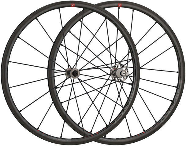 Fulcrum Racing Zero Carbon C17 Wheelset - carbon-black/28" set (front 9x100 + rear 10x130) Shimano