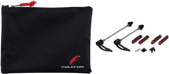 Fulcrum Racing Zero Carbon C17 Wheelset - carbon-black/28" set (front 9x100 + rear 10x130) Campy