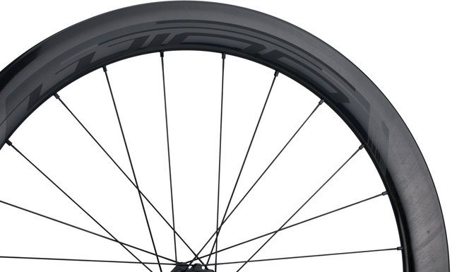 Fulcrum Wind 55 DB C19 Disc Center Lock Wheelset - black/28" set (front 12x100 + rear 12x142) Shimano