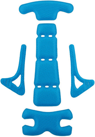 Polsterset für Scraper 2.0 Helm - blau/universal