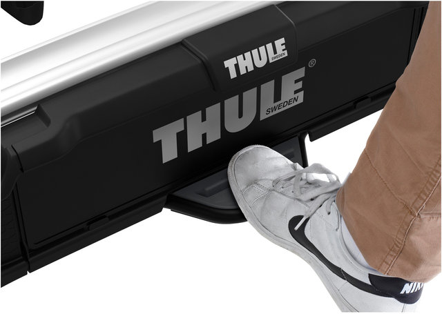 Thule Porte-Vélo VeloSpace XT 2 pour l'Attelage de Remorque - noir-argenté/universal