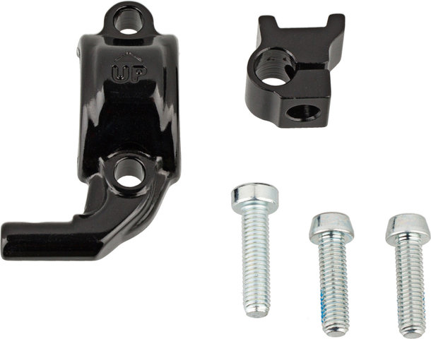 Formula Adapt. abrazadera Cura / C1 / CR1 / CR3 p. X9 / X0 / X01 / XX1 Trigger - black glossy/izquierda