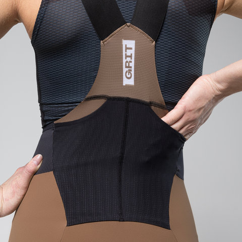 GOBIK Cuissard à bretelles pour dames Grit 2.0 K9 Bib Shorts - cocoa/S