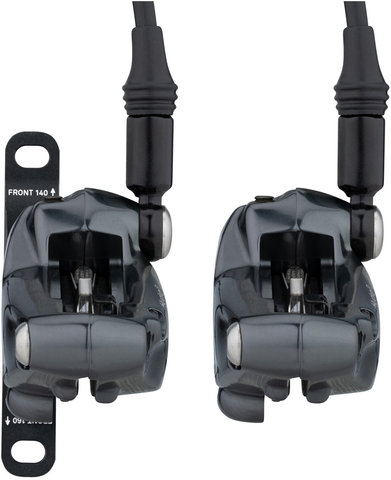 Set Freins à Disque Hydrauliques av+arr Force 22 FM Levier DoubleTap® - black-grey/set (roue avant et arrière)