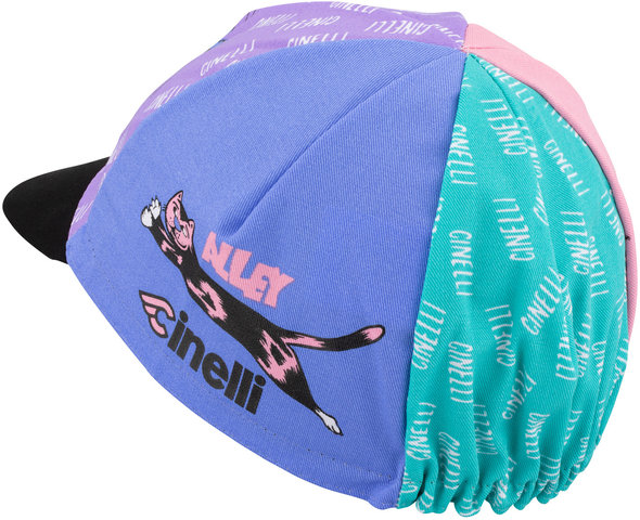 Stevie Gee Alley Cat Cycling Cap - colourful/one size