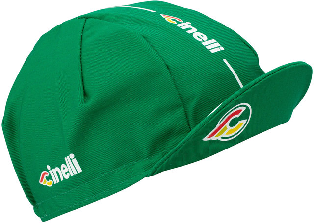 Gorra de ciclismo Supercorsa - verde Jaguar/talla única