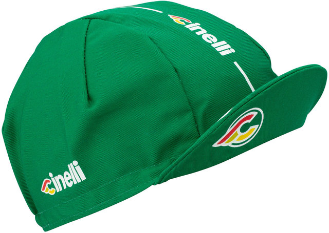 Cinelli Gorra de ciclismo Supercorsa - verde Jaguar/talla única