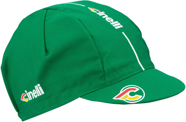 Cinelli Gorra de ciclismo Supercorsa - verde Jaguar/talla única