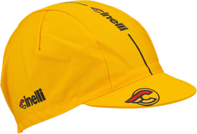 Cinelli Gorra de ciclismo Supercorsa - yellow curry/talla única