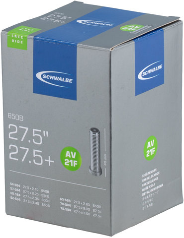 Schwalbe Chambre à Air 21F pour 27,5+ Freeride - universal/27,5 x 2,10-3,00 AV 40 mm