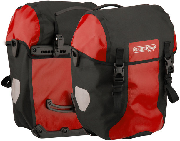 ORTLIEB Bolsas de bicicleta Bike-Packer Classic - rojo-negro/40 litros