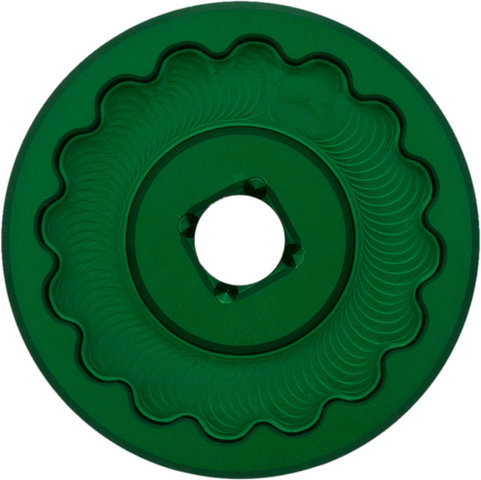 Abbey Bike Tools Herramienta de ejes de pedalier Bottom Bracket Socket Dual Sided - green