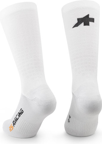 ASSOS RS S11 Socks - white series/39 - 42