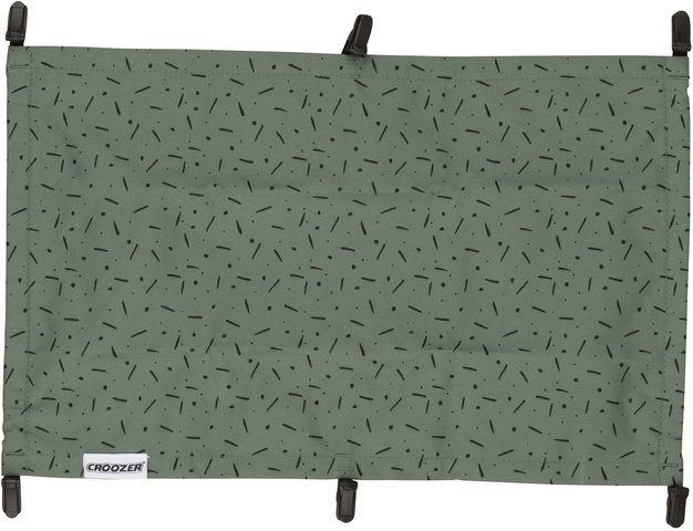 Croozer Sun Cover for Kid Vaaya 1 - jungle green-black/universal