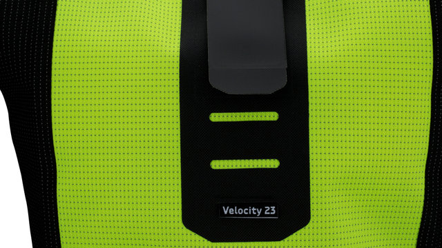 ORTLIEB Sac à Dos Velocity High Visibility 23 L - neon yellow-black reflective/23 litres