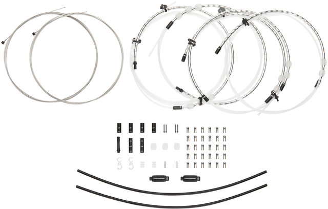 Jagwire Set de cables de cambios 2X Elite Link - silver/universal