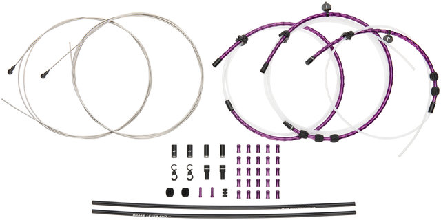 Jagwire Road Elite Link Bremszugset - limited purple/universal