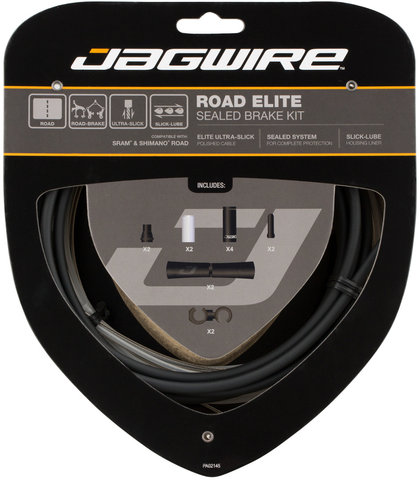 Road Elite Sealed Bremszugset - stealth black/universal