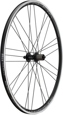 Campagnolo Juego de ruedas Calima G3 - black/28" set (RD 9x100 + RT 10x130) Shimano