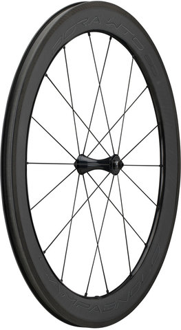 Bora WTO 60 Road 28" Laufradsatz - carbon-black/28" Satz (VR 9x100 + HR 10x130) Campa