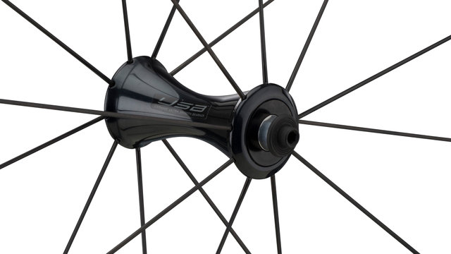 Bora WTO 60 Road 28" Laufradsatz - carbon-black/28" Satz (VR 9x100 + HR 10x130) Campa