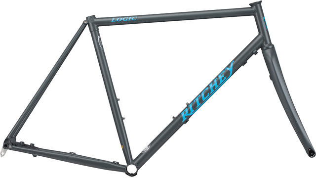 Road Logic Disc Rahmenkit - grey-blue/55 cm