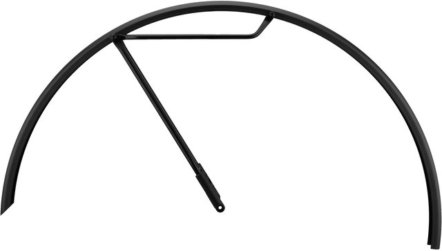 Hebie Alumee Fender-Pannier Rack System Set Front + Rear - black/52 mm / 28"