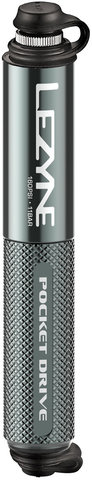 Lezyne Mini-Pompe Pocket Drive - gris clair-brillant/universal