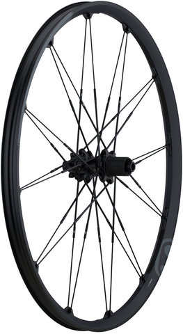 crankbrothers Iodine 2 Disc 6-Loch 29" Boost Laufradsatz - grey-black/29" Satz (VR 15x110 Boost + HR 12x148 Boost) Shimano