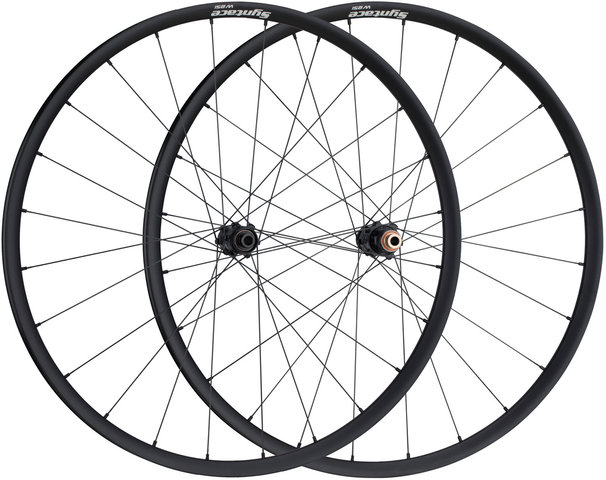 Syntace W25i Alu EVO3 Disc Center Lock 28" Wheelset - black/28" set (front 12x100 + rear 12x142 EVO3) SRAM XDR