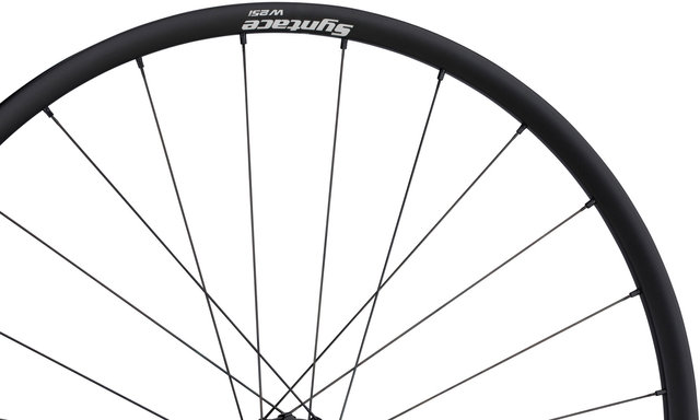 Syntace W25i Alu EVO3 Disc Center Lock 28" Wheelset - black/28" set (front 12x100 + rear 12x142 EVO3) SRAM XDR