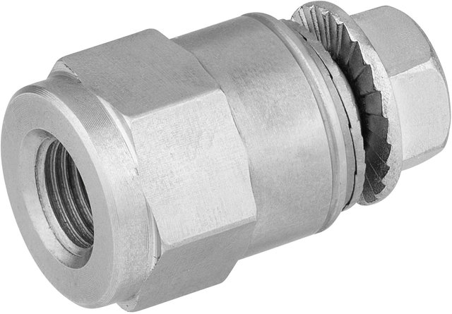 Axle Nut Adapter - silver/M10 x 1