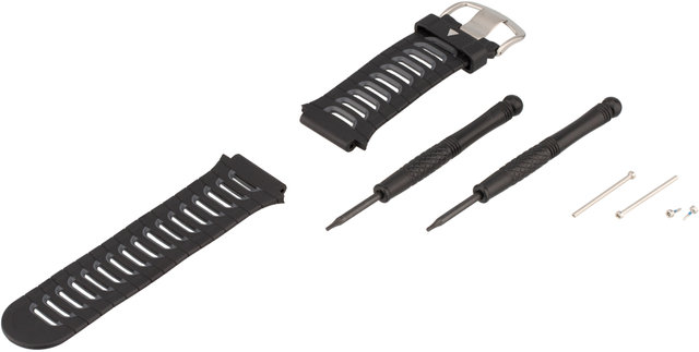 Ersatzarmband für Forerunner 920XT - schwarz-silber/universal