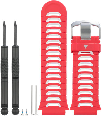 Ersatzarmband für Forerunner 920XT - weiß-rot/universal