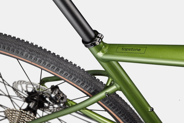 Cannondale Vélo de gravel Topstone 2 GRX 2x - spruce green | S | 28" | 55 mm
