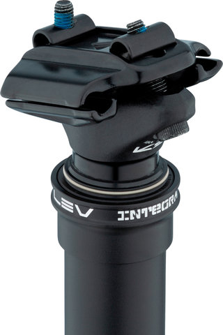 Kind Shock Tija de sillín LEV Integra 125 mm - black/30,9 mm / 390 mm / SB 0 mm / sin Remote