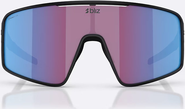 Bliz P001S Sports Glasses - matte black | nano optics nordic light begonia-violet-blue multicolor