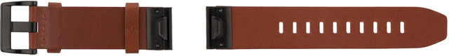 QuickFit Watch Strap for fenix 5 - brown/leather