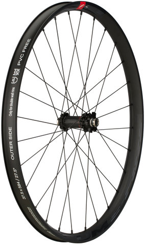 Fulcrum Juego de ruedas E-Fire 3 Disc 6 agujeros Boost de 27,5" 2019 - negro/Juego 27,5" (RD 15x110 Boost + RT 12x148 Boost) Shimano Micro Spline