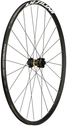 Mavic Aksium Disc 6-bolt Wheelset - black/28" set (front 12x100 + rear 12x142) Shimano