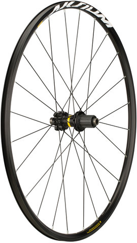 Mavic Set de Roues Aksium Disc 6 trous - noir/Set de 28" (avant 12x100 + arrière 12x142) Shimano