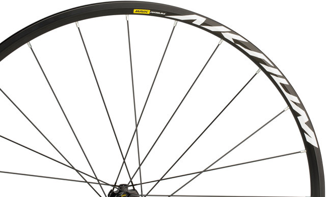 Mavic Aksium Disc 6-bolt Wheelset - black/28" set (front 12x100 + rear 12x142) Shimano