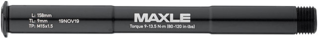 RockShox Eje pasante Maxle Stealth Boost - black/15 x 110 mm