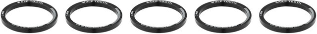 Precision Headset Spacers - black/3 mm