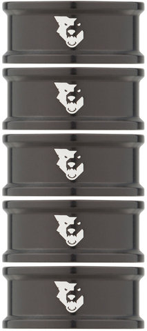 Precision Headset Spacers - black/15 mm
