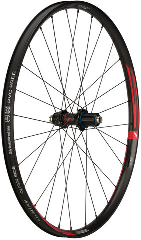 Fulcrum Red Fire 5 Disc Center Lock Boost 27,5" Laufradsatz - schwarz-rot/27,5" Satz (VR 15x110 Boost + HR 12x148 Boost) Shimano