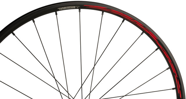 Fulcrum Red Fire 5 Disc Center Lock Boost 27.5" Wheelset - black-red/27.5" set (front 15x110 Boost + rear 12x148 Boost) Shimano