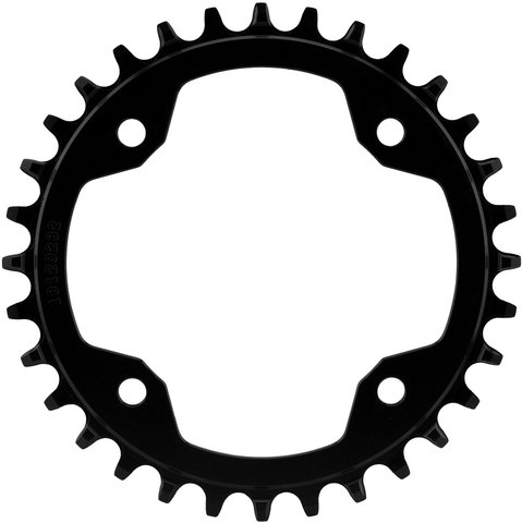 Wolf Tooth Components Plateau Symmetrical 96 BCD pour Shimano Compact Triple - black/32 dents